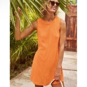 Beyond Yoga Orange Sleeveless Mini Dress